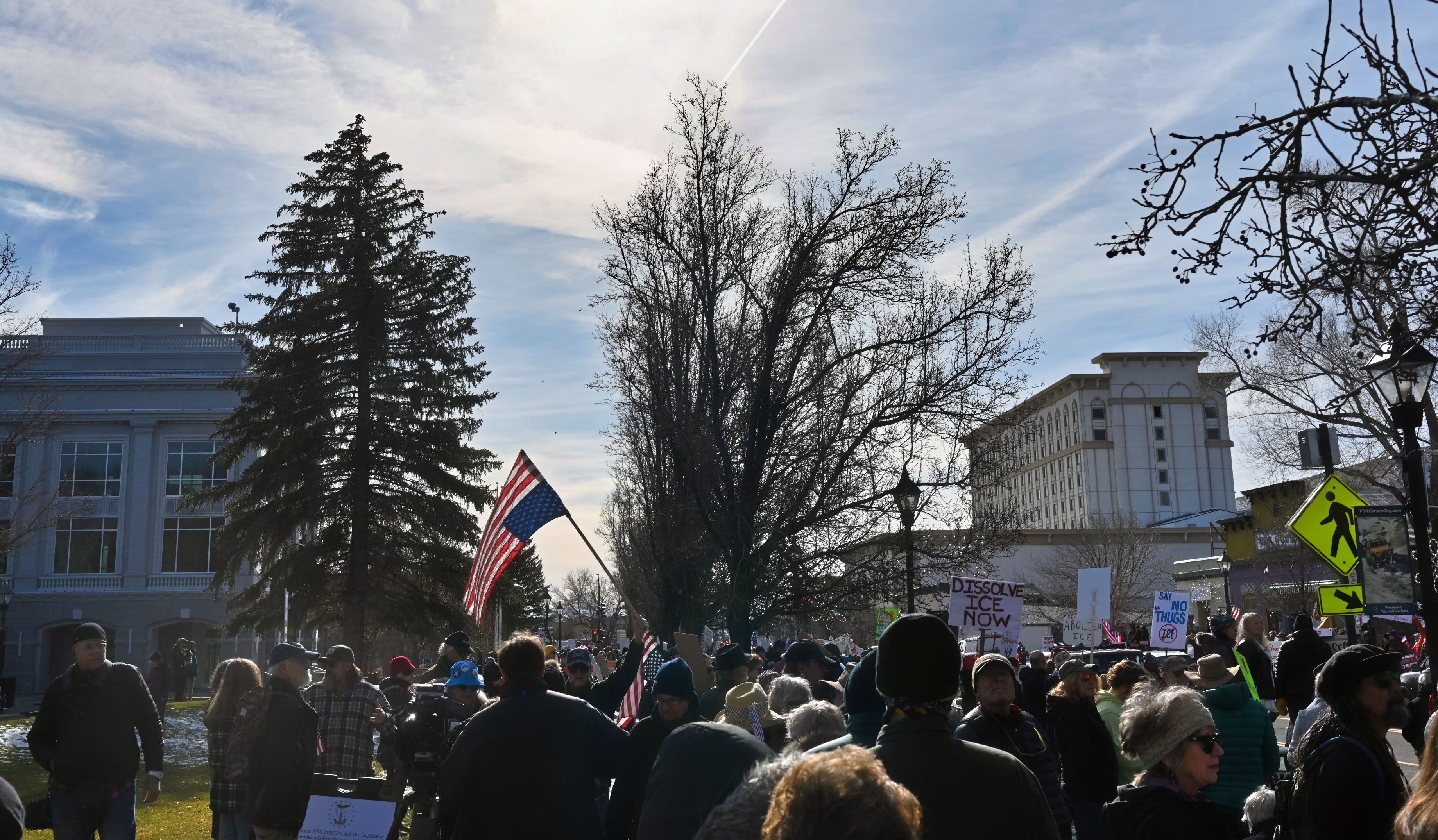Rally at the Nevada Legislature
