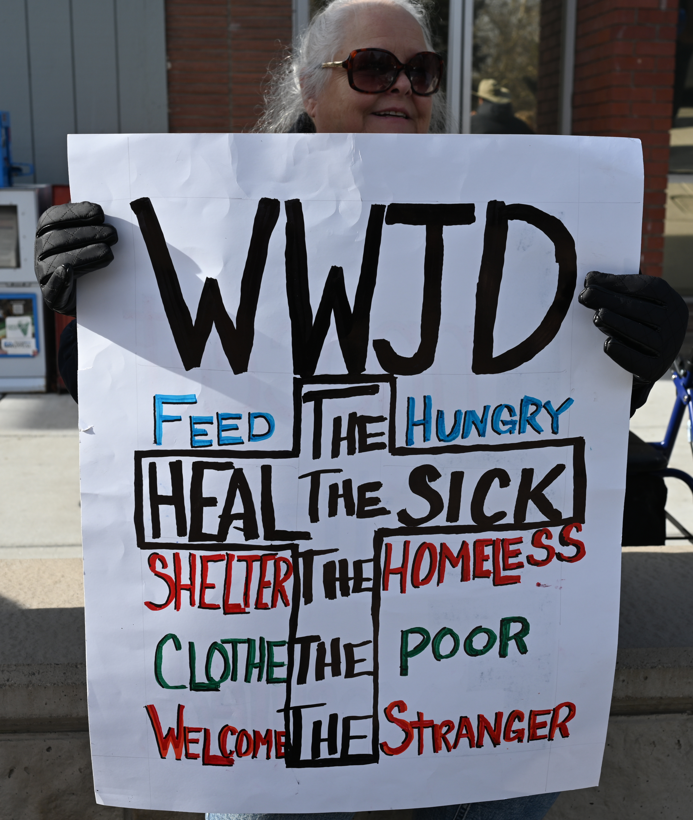 Musicians performing at a community gathering